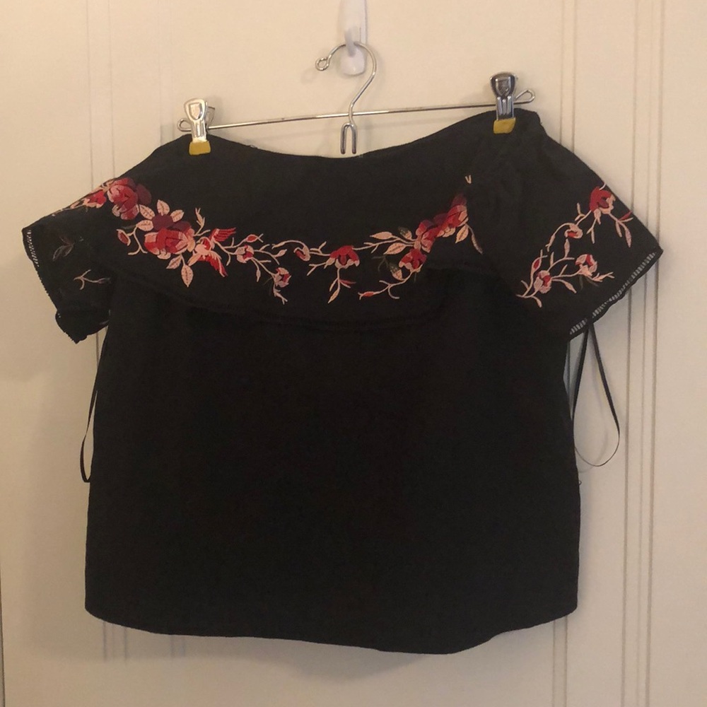Off the shoulder blouse